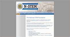 Desktop Screenshot of n-stem.org